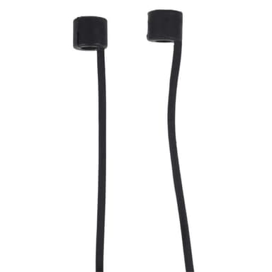 70cm silikon halsrem til Apple AirPods - svart