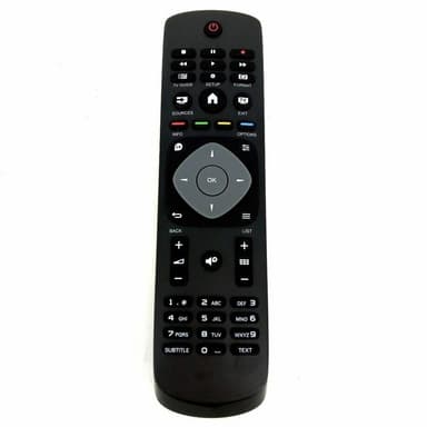 TV-fjernkontroll Erstatning for Philips TV 398GR8BD1NEPHH 50PFT4309 47PFT4109
