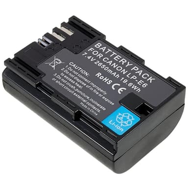 For CANON 5D SR/5D Mark IV 7.40V 2650mAh kamera Li-ion-batteri
