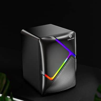 DARK ALIEN USB stasjonære høyttalere Datamaskin bærbar subwoofer RGB