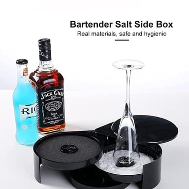 3-lags barjuicecocktail Sukker Salt Rimmer Tool Bartender