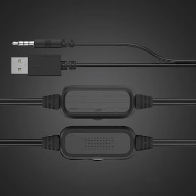 DARK ALIEN USB stasjonære høyttalere Datamaskin bærbar subwoofer RGB