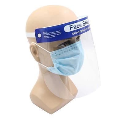 5-pack Visir / Beskyttende visir / Plast ansiktsskjerm