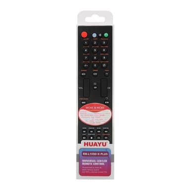 HUAYU RM-L1098+X PLUS TV fjernkontroll LCD LED Erstatning