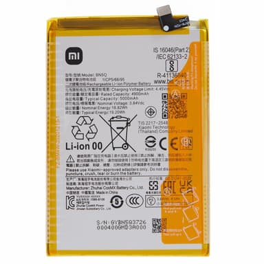 Batteri til Xiaomi Redmi 12C 4G/13C 4G/13C 5G 3.84V 4900mAh