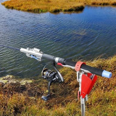 Automatisk fjærstangholder Fiskestang Sammenleggbar brakett Fiske