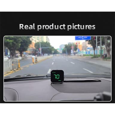 Hastighetsmåler HUD GPS-skjerm Universal Multifunksjon