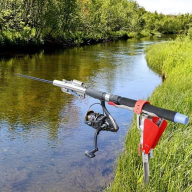 Automatisk fjærstangholder Fiskestang Sammenleggbar brakett Fiske