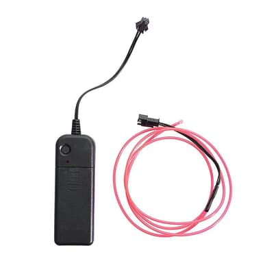 LED-stripe for scooterbil motorsykkel etc 3 lysmoduser - rød