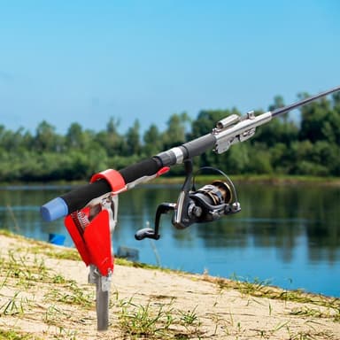 Automatisk fjærstangholder Fiskestang Sammenleggbar brakett Fiske