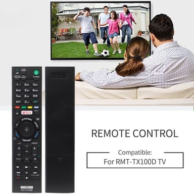TV-fjernkontroll Erstatning for RMT-TX100D Sony TV