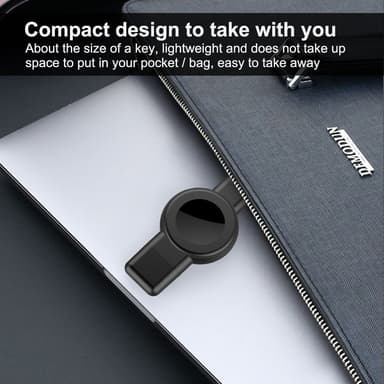 Lader til Watch Series + Samsung med USB-C+USB-kontakt