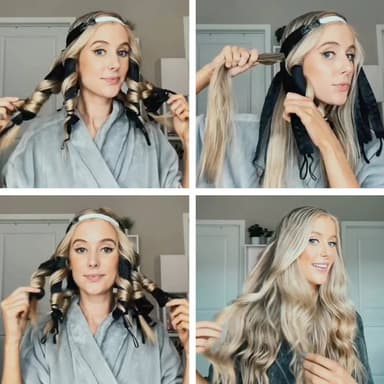 Hårrulle Overnight Octopus Curls Rod Soft No Heat Hair Roller