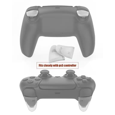 Utvidet utløserknapp for Sony PS5 L2/R2 Trigger+Nøkkelhette