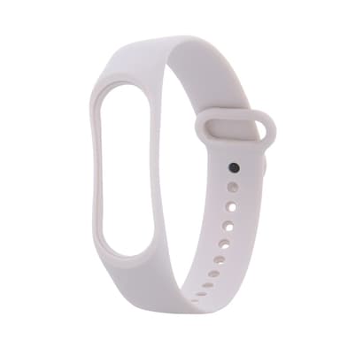 Silikonarmbånd for Xiaomi Mi Band 5 / 6, elfenben