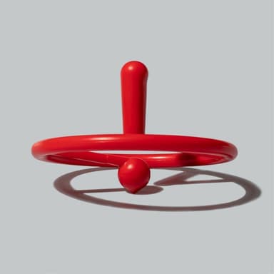 2-Pack Fidget Toy Spin roterende gyrodekompresjon Tilfeldig farge