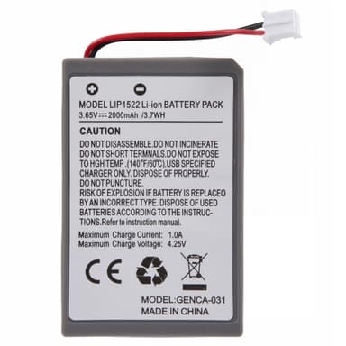 Batteri til Sony Playstation 4 Slim/PS4 Slim 3.7V 2000mAh