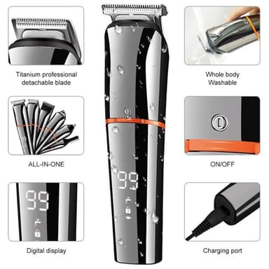 UFREE U-860 multifunksjonell hårklipper barbermaskin nesetrimmer