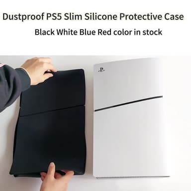 For Sony PS5 Slim Anti-Scratch Console Protection Cover Disc Edition