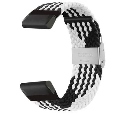 Flettet klokkereim Garmin Descent G2 - Blackwhite