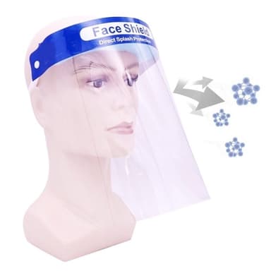 4-pack Visir / Beskyttende visir / Plast ansiktsskjerm