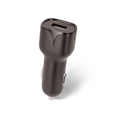 Setty USB-kontakt for billader, 1A, svart