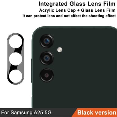 IMAK til Samsung Galaxy A25 kameralinsedeksel i herdet glass linsefilm