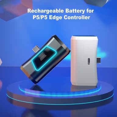 PS5 Playstation 5 Kontroll 2000mAh PowerBank Eksternt Batteri