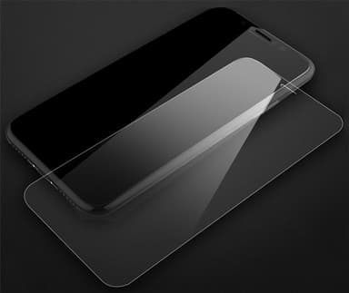 2-pakning Mr Yes Skjermbeskytter i herdet glass for iPhone XS Max med 3D-beskyttelse