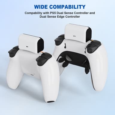 PS5 Playstation 5 Kontroll 2000mAh PowerBank Eksternt Batteri