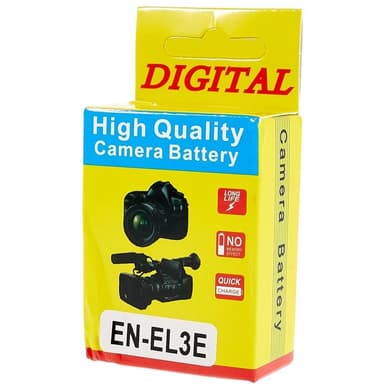 EN-EL3E Batteri til Nikon D200/D80/D300S/D100/D70/D700/D90 Etc