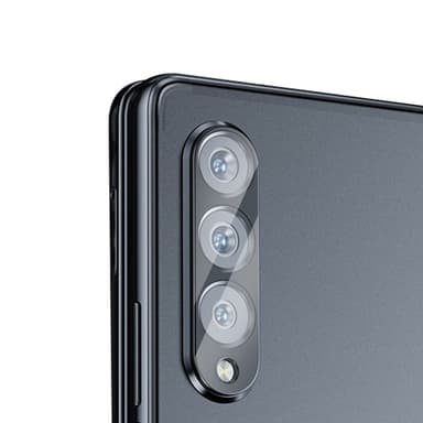 HAT PRINCE 2stk til Samsung Galaxy Z Fold6 5G herdet glass kameralinsedeksel - svart