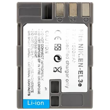 EN-EL3E Batteri til Nikon D200/D80/D300S/D100/D70/D700/D90 Etc