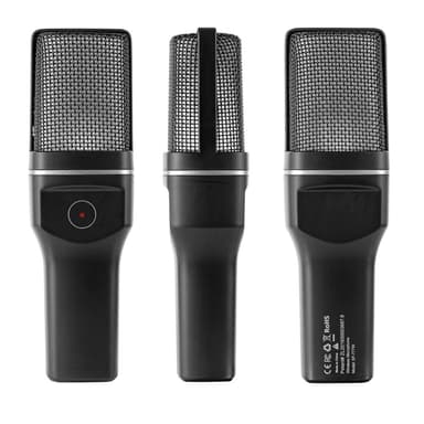 YANMAI Live Streaming Trådløs RGB Mikrofon Spillspill Online