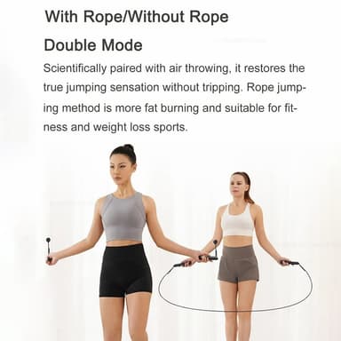 XIAOMI Mijia 3m Digital Smart Jump Rope Treningsutstyr - Blå
