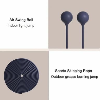 XIAOMI Mijia 3m Digital Smart Jump Rope Treningsutstyr - Blå
