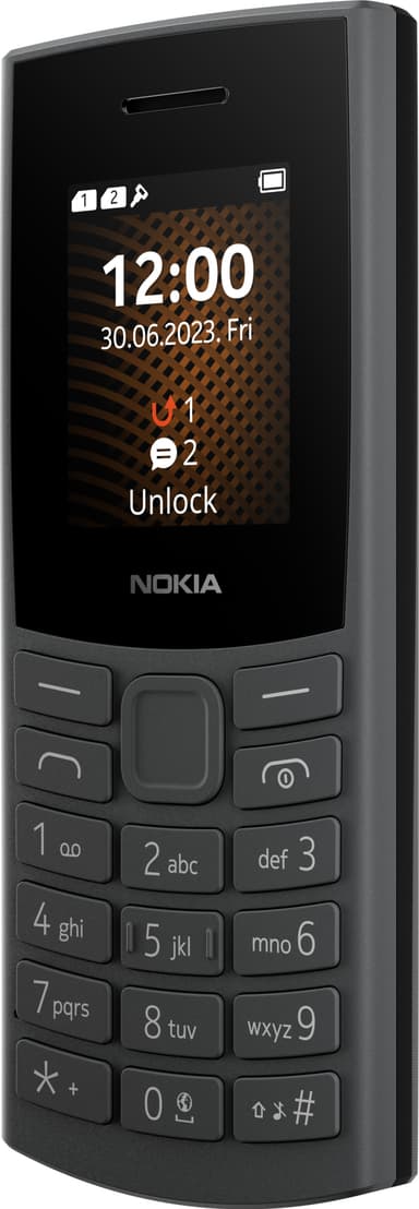 Nokia 105 mobiltelefon (sort)