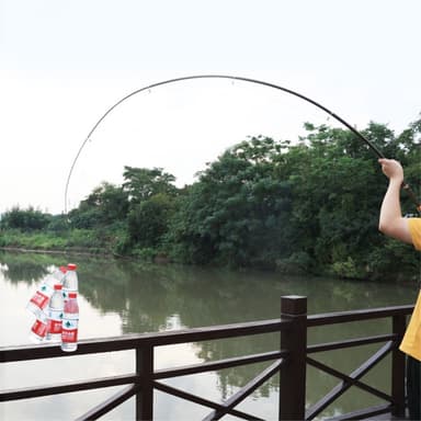 2,7 m ultralett karbonfiberstang teleskopisk fiskestang