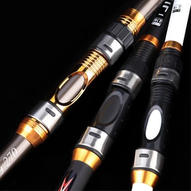 2,7 m ultralett karbonfiberstang teleskopisk fiskestang