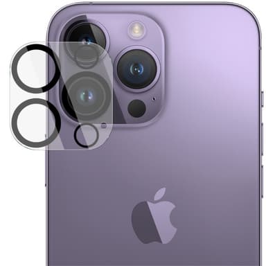 IMAK objektivdeksel til iPhone 15 Pro/15 Pro Max film herdet glass