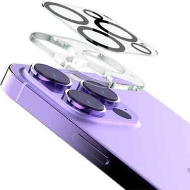 IMAK objektivdeksel til iPhone 15 Pro/15 Pro Max film herdet glass