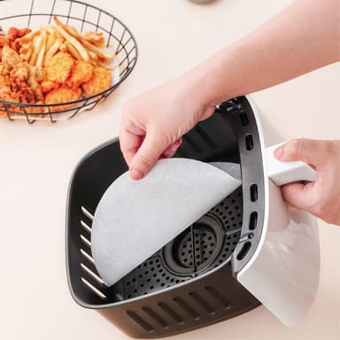 100 stk 30 cm Non-Stick Engangs Air Fryer Air Fryer Matlaging