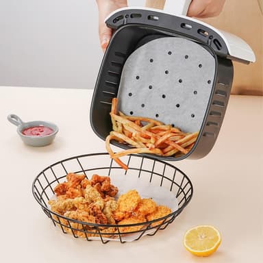 100 stk 30 cm Non-Stick Engangs Air Fryer Air Fryer Matlaging
