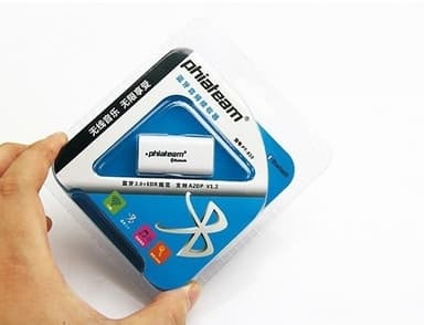 Trådløs lyd i bilen! Bluetooth-musikkmottaker (hvit)