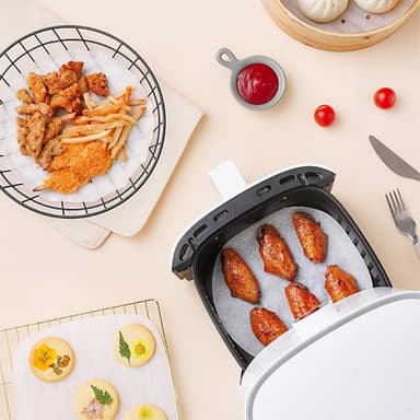 100 stk 30 cm Non-Stick Engangs Air Fryer Air Fryer Matlaging