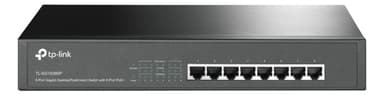 TL-LINK 8-port Gigabit PoE+-bryter, 8 Gigabit RJ45-porter, 802.3at/af