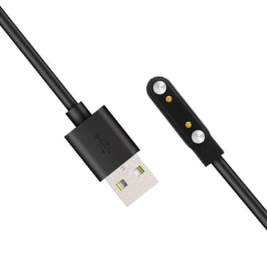 Universal 7,62 mm Smart Watch Watch 2-pinners ladekabel