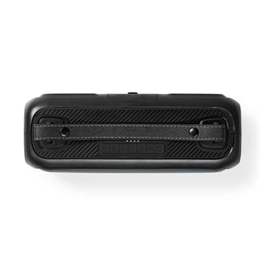 Nedis Bluetooth® Party Boombox | 4.5 timer | 2.0 | 45 W | Media avspilling: AUX / USB | IPX5 | Linkable | Bære håndtak | Party lys | Sort