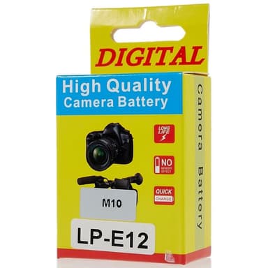 CANON M5/M10/M50 Mark II 7.40V 1200mAh kamera Li-ion-batteri