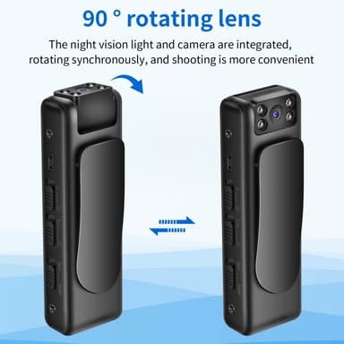 Infrarød nattsyn Full HD 1080P fikk kamera videoopptaker